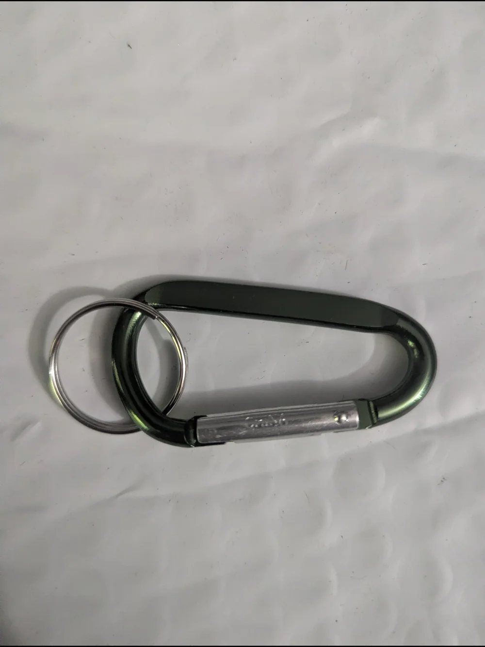 Green Boston Scally Carabiner Keychain